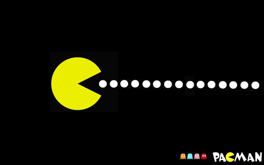 Pac-Man game logo.