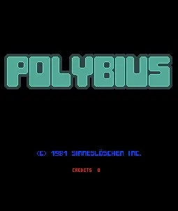 Recreation of the start screen for polybius.