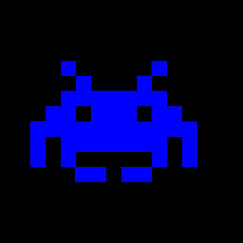 A space invader.