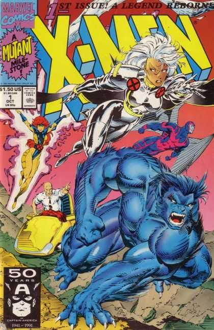 X-Men comic cover for volume 1.